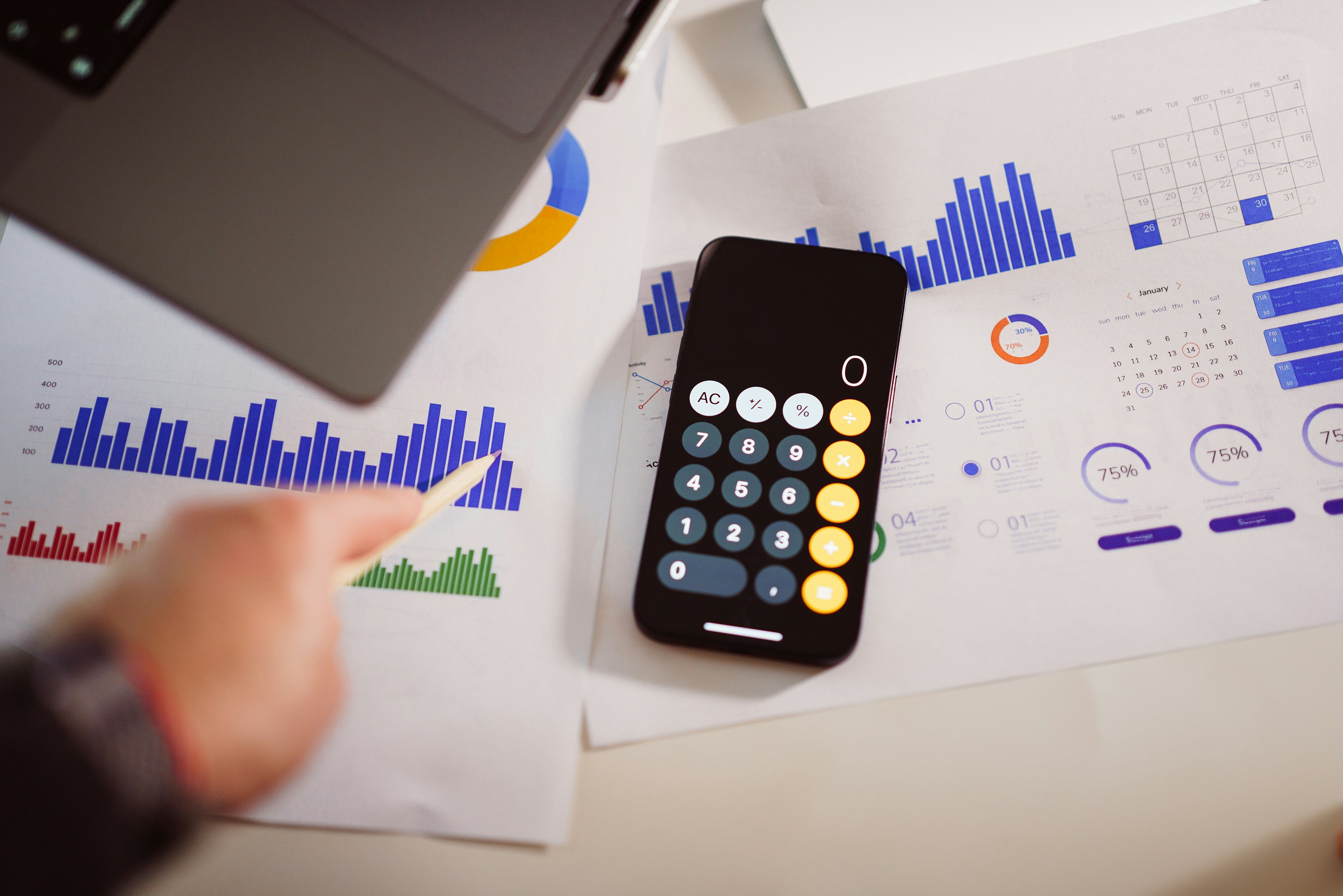 Accounting dashboard