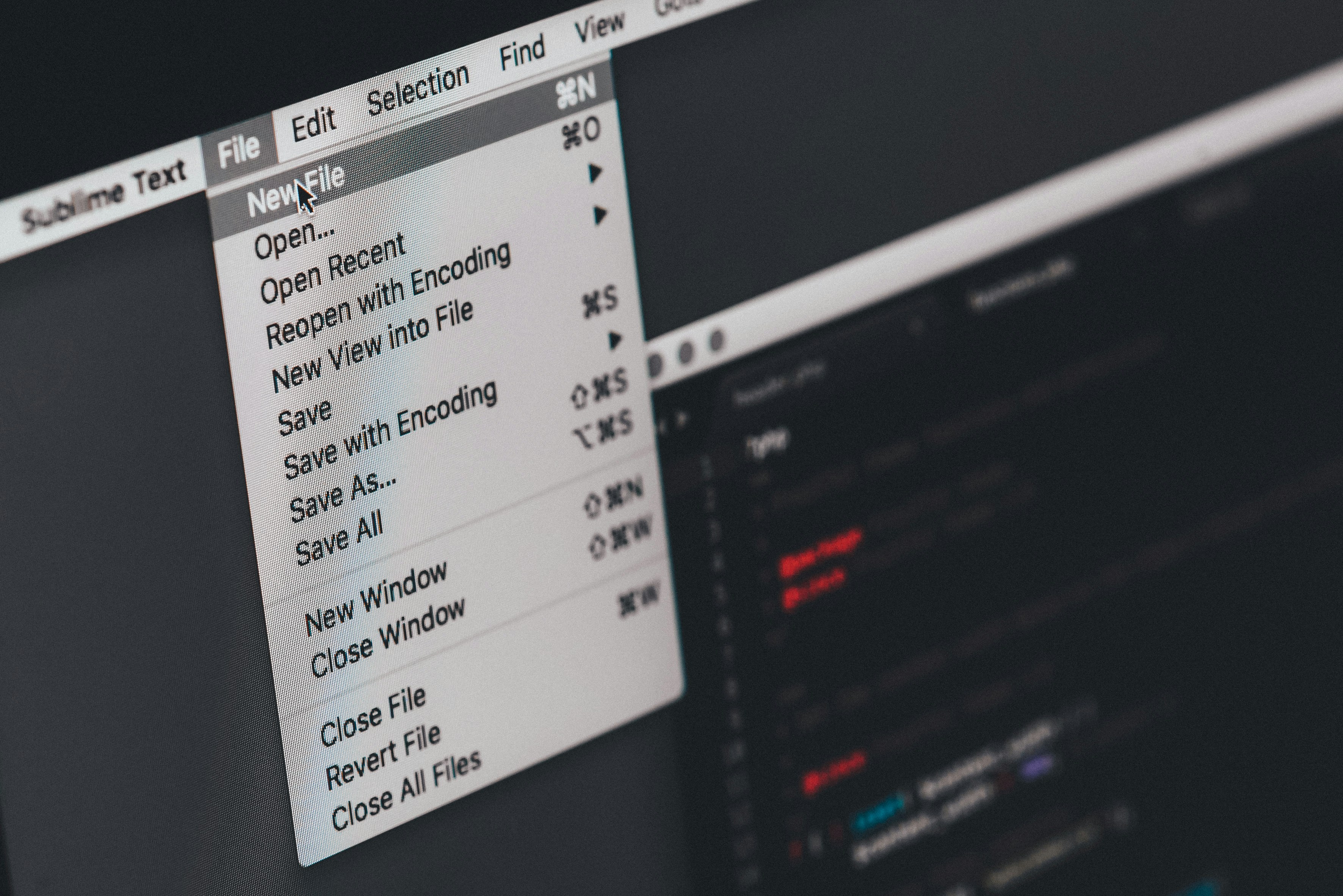 Settings dashboard