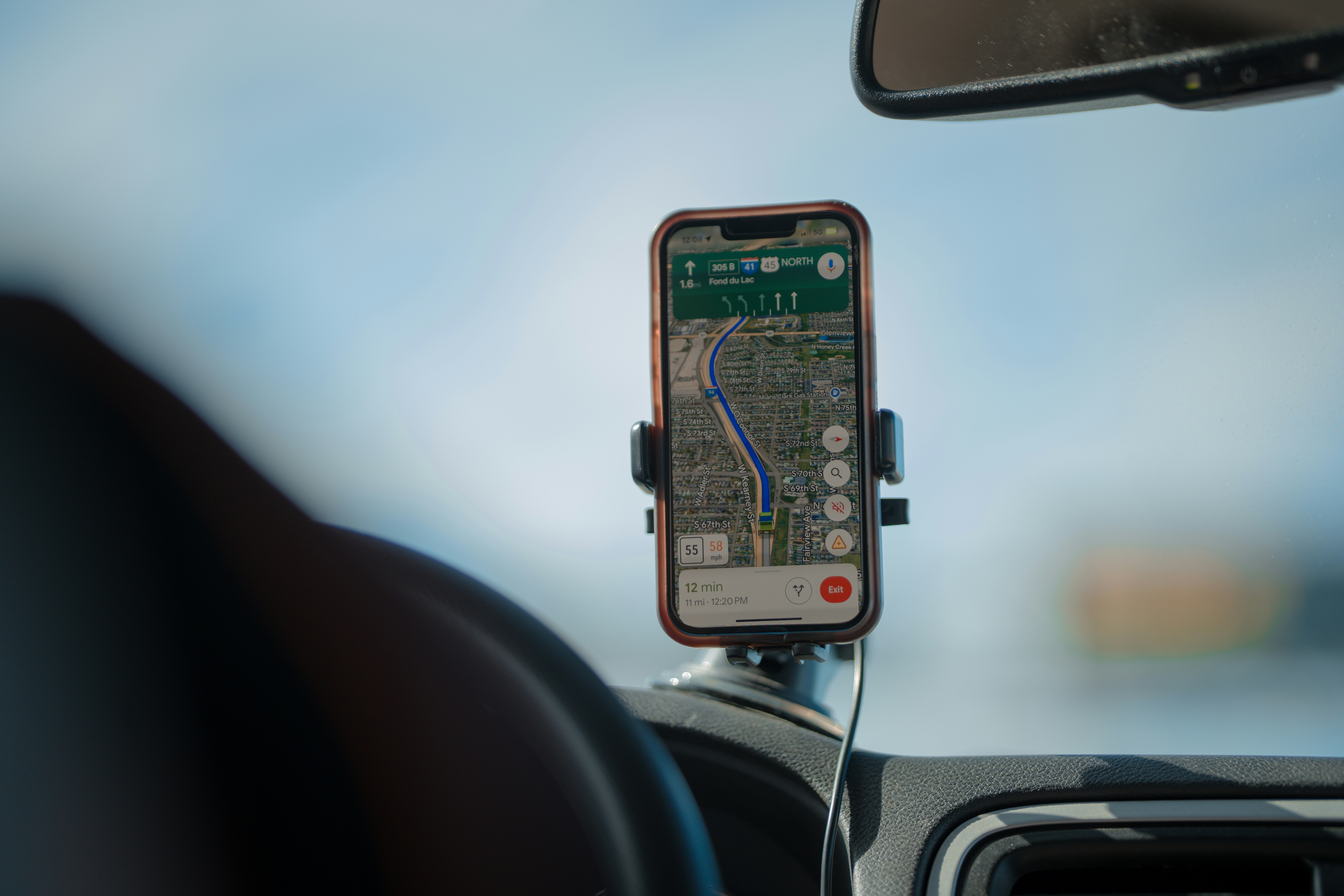 Map dashboard